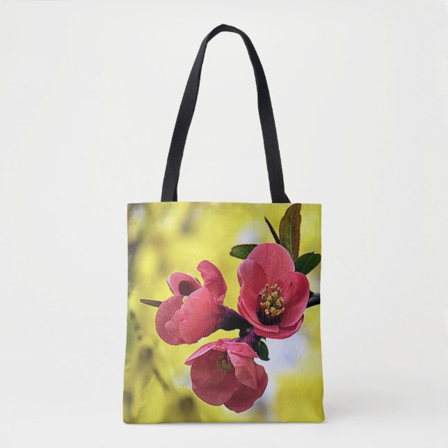 Japanese quince - tote bag (Front)