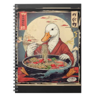 Japanese Ramen Duck Vintage Kimono for Teachers