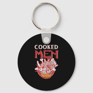 Japanese Ramen Food Pun Humour Cooked Gift Key Ring