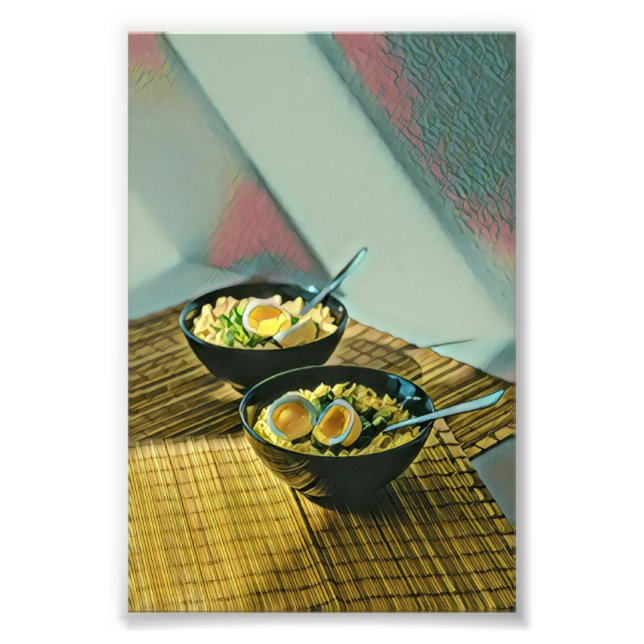 Japanese Ramen Gift Photo Print (Front)