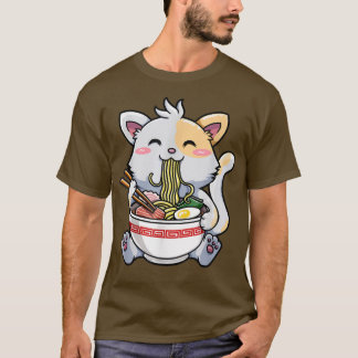 Japanese Ramen Kawaii Anime Cat Lover Dad Mum, Boy T-Shirt