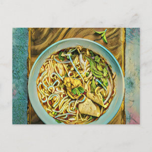 Japanese Ramen Lovers Postcard