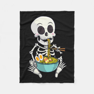 Japanese Ramen Noodles Anime Halloween Costume  Fleece Blanket