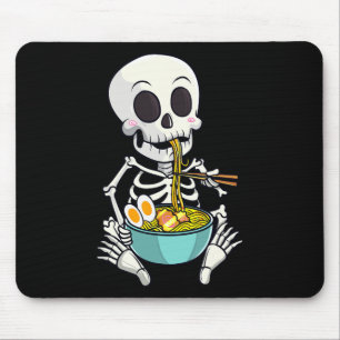 Japanese Ramen Noodles Anime Halloween Costume Mouse Pad
