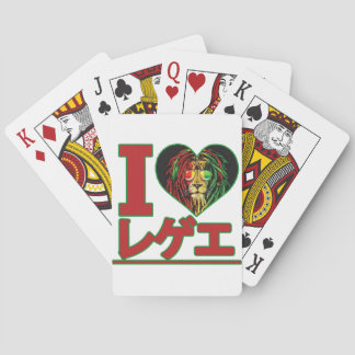 Japanese Reggae Playing Card