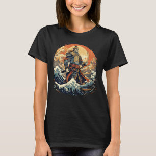 Japanese Retro Art Samurai Vintage japanese Bushid T-Shirt