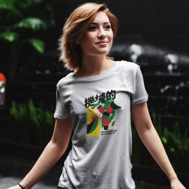 Japanese Robot Fighting T-Shirt (Creator Uploaded)