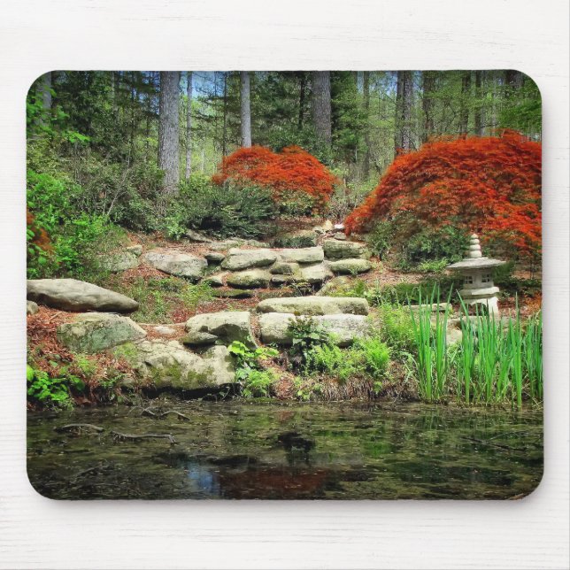 Japanese Rock Garden Mousepad (Front)