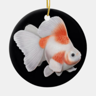 Japanese Ryukin Fantail Goldfish Ornament