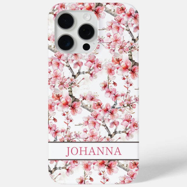 Japanese Sakura Cherry Blossoms  Case-Mate iPhone Case (Back)