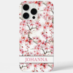 Japanese Sakura Cherry Blossoms iPhone 16 Pro Max Case