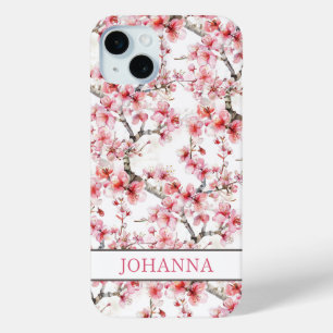 Japanese Sakura Cherry Blossoms  iPhone 15 Mini Case