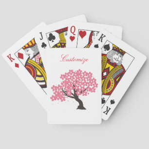 Japanese Sakura Cherry Blossoms Thunder_Cove Playing Cards