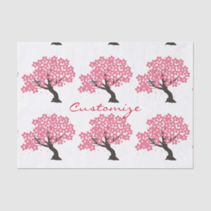 Japanese Sakura Cherry Blossoms Thunder_Cove Tissue Paper