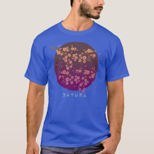 Japanese Sakura Flowers Cherry Blossoms Art Flower T-Shirt