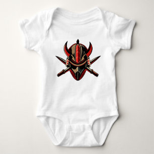 Japanese Samurai Baby Bodysuit