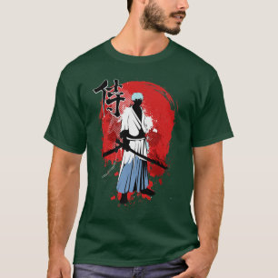 Japanese Samurai Bushido Miyamoto Naginata Demon W T-Shirt