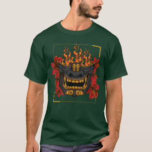Japanese Samurai & Character I Samurai Mask (2) T-Shirt