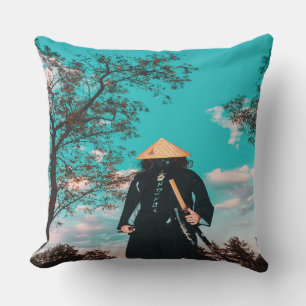 Japanese Samurai Cushion