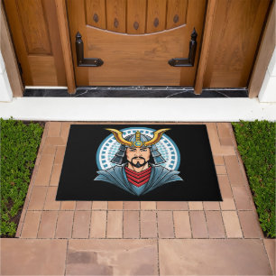 Japanese samurai doormat