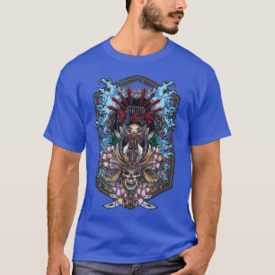 Japanese Samurai Girl Sword Warrior  (2) T-Shirt