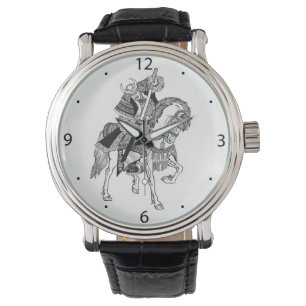 Japanese samurai horseman watch