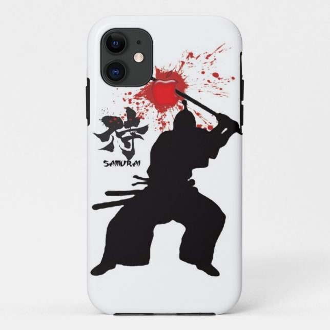 Japanese Samurai iPhone4 Case (Back)