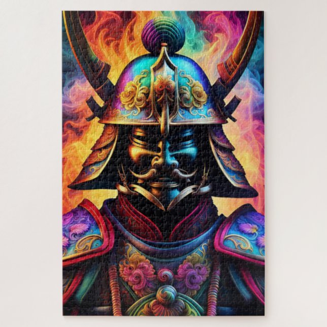 Japanese Samurai Jigsaw Puzzle (Vertical)