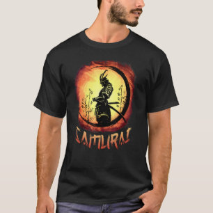 Japanese Samurai Katana Ancient Oni Ronin Asian Wa T-Shirt