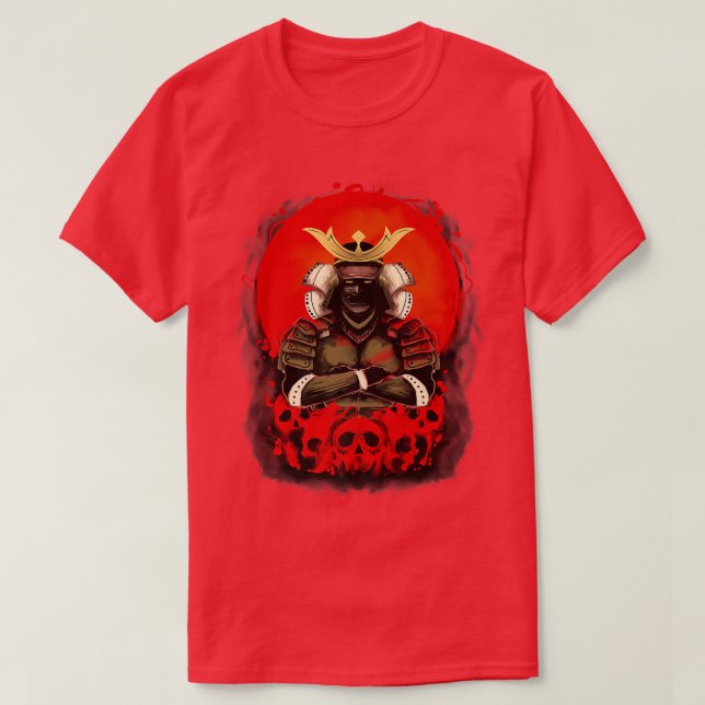 Japanese Samurai Katana Premium T-Shirt Copy Copy  (Design Front)