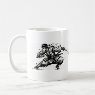 Japanese Samurai Mug Ink 