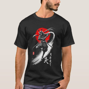 Japanese Samurai Ninja Warrior Japan Men Women Kid T-Shirt
