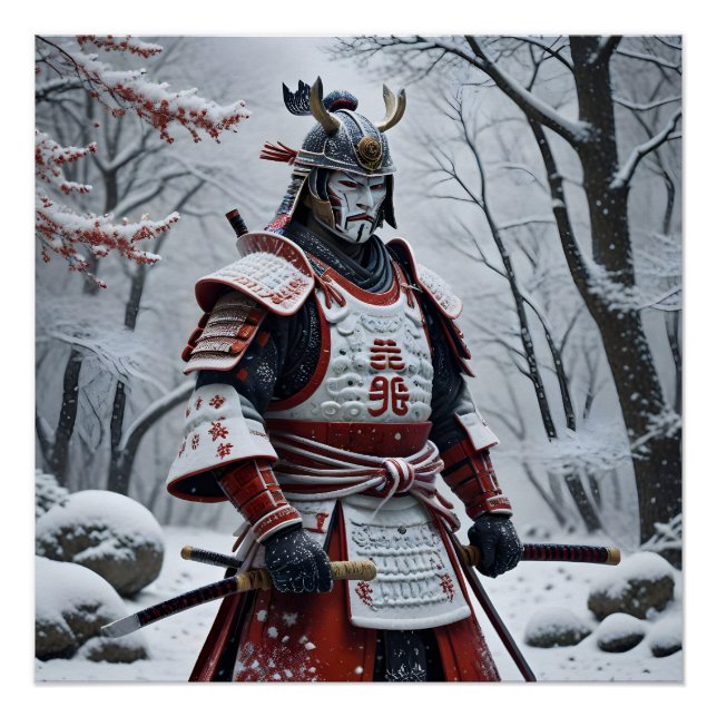 Japanese Samurai poster (Front)