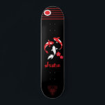 Japanese  Samurai skateboard with name<br><div class="desc">Japanese  Samurai skateboard with name</div>