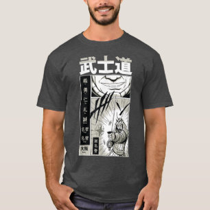 Japanese Samurai Swordsman Bushido Katana Ancient  T-Shirt