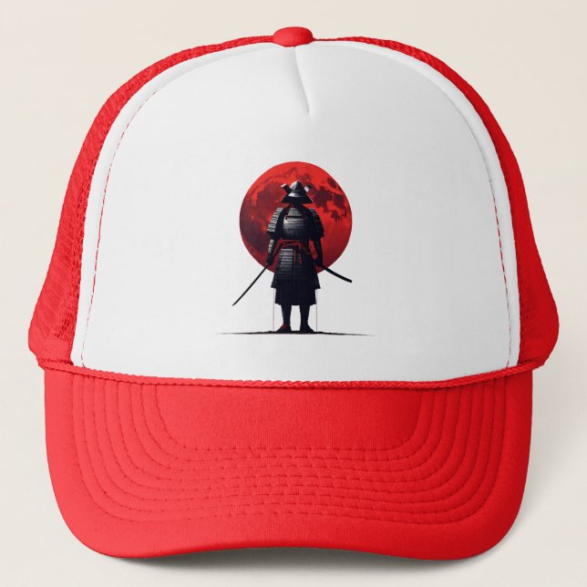 Japanese Samurai Trucker Hat (Front)