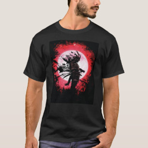 Japanese Samurai Warrior Anime 3018png3018 T-Shirt