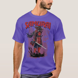 Japanese Samurai Warrior  Bushido Code, Swordsman  T-Shirt