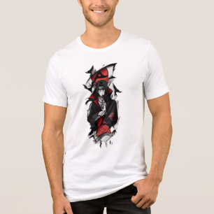 Japanese Samurai Warrior Graphic T-Shirt  Tri-Blend Shirt