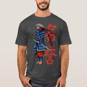Japanese Samurai Warrior Honour Kanji Symbol Ronin T-Shirt