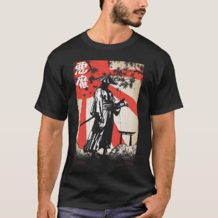 Japanese Samurai Warrior Japan Swordsman T-Shirt