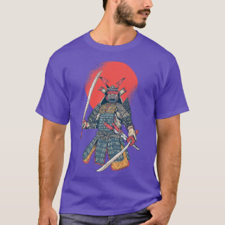 Japanese Samurai Warrior Japanese Sun T-Shirt