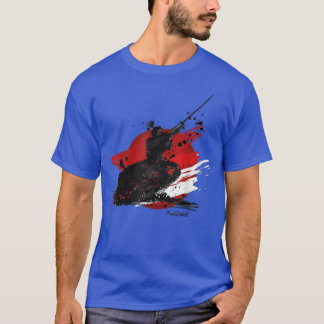 Japanese Samurai Warrior Katana attack T-Shirt