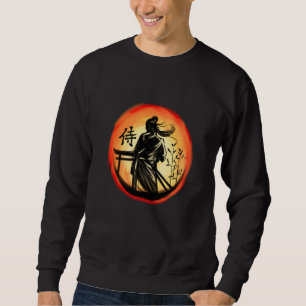 Japanese Samurai Warrior Lone Bushido Warrior Sweatshirt
