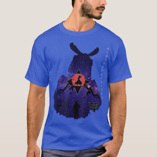 Japanese Samurai warrior moonlight (2) T-Shirt