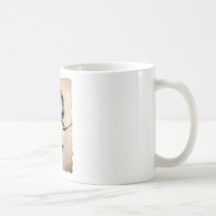 Japanese Samurai Warrior Retro Vintage Coffee Mug