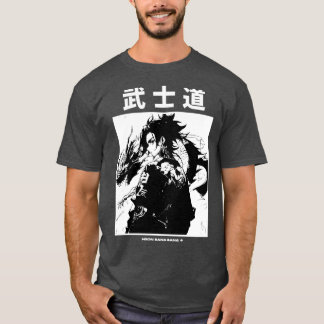 Japanese Samurai Warrior  Streetwear 3 TShirt