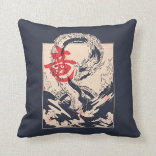 Japanese Sea Dragon Cushion