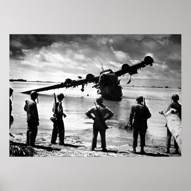 Japanese Sea Plane Poster (Front)