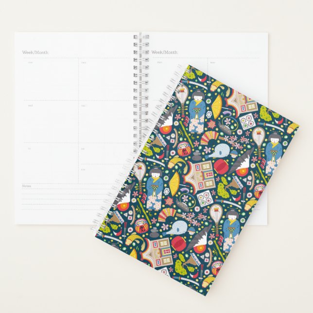 Japanese Seamless Pattern Planner (Display)